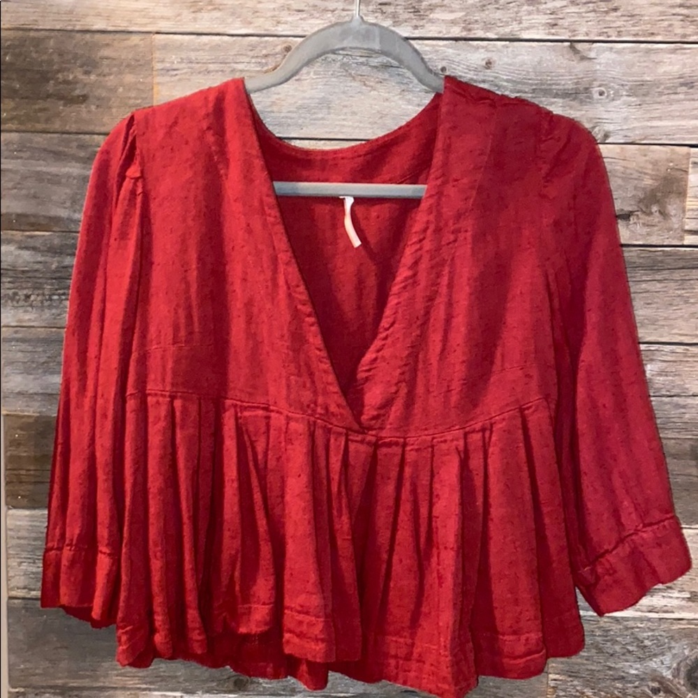 Free people flowy top